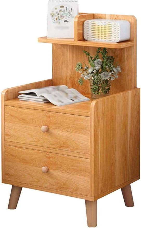 Bedside table with 2 drawers