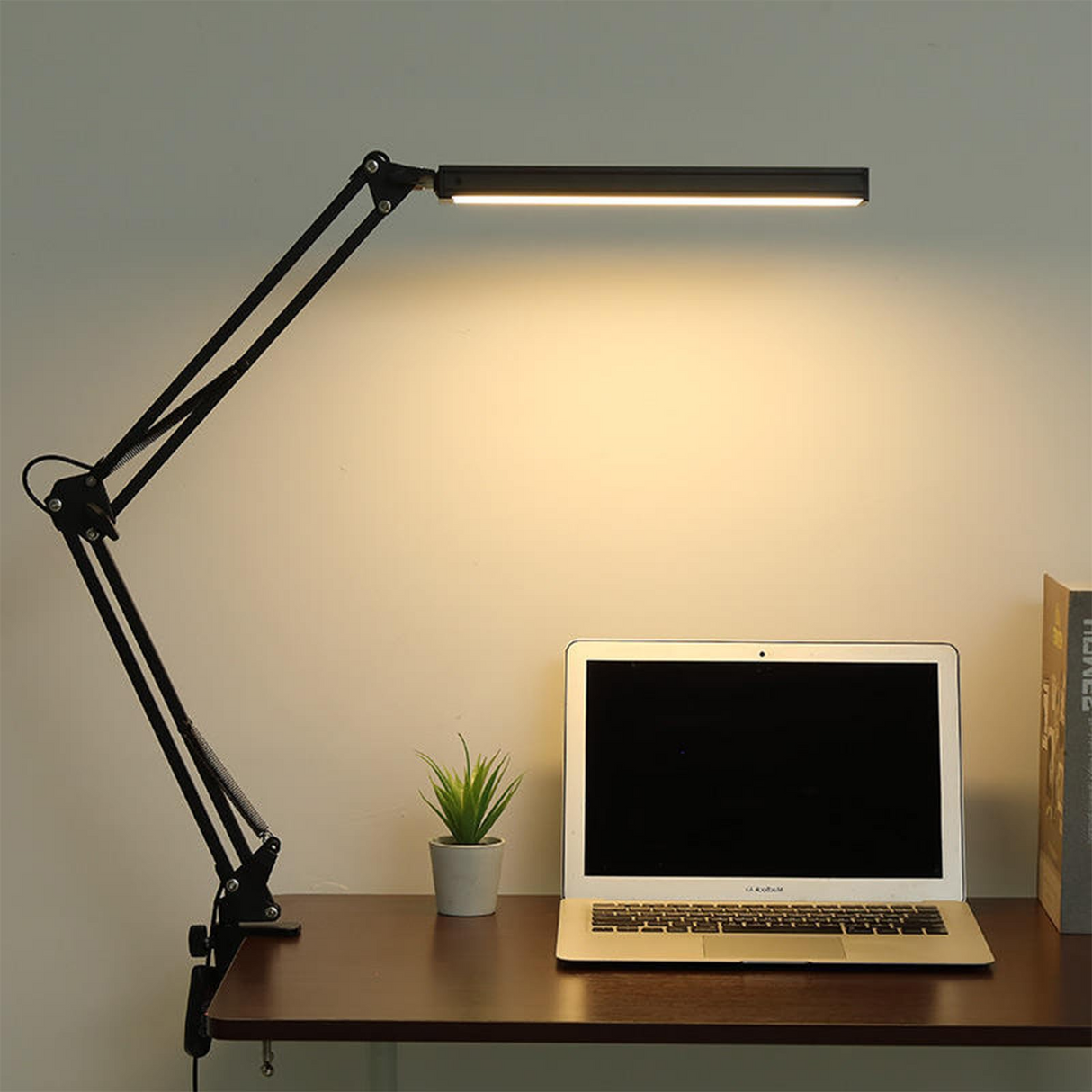 Desk Lamp with Clip Eye Care 3 Light Modes x 10 Brightness Levels Table Lamp