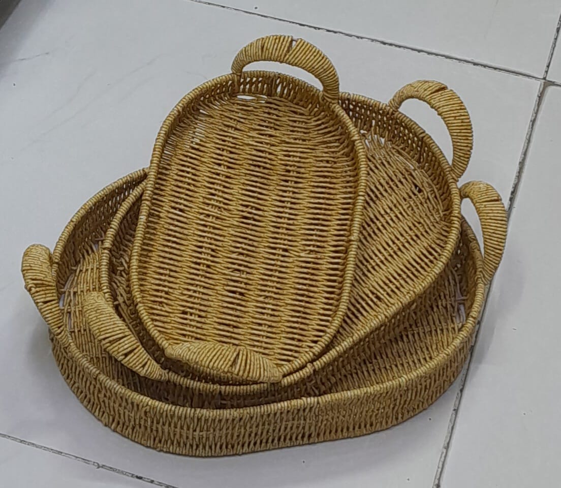 RATTAN TRAYS