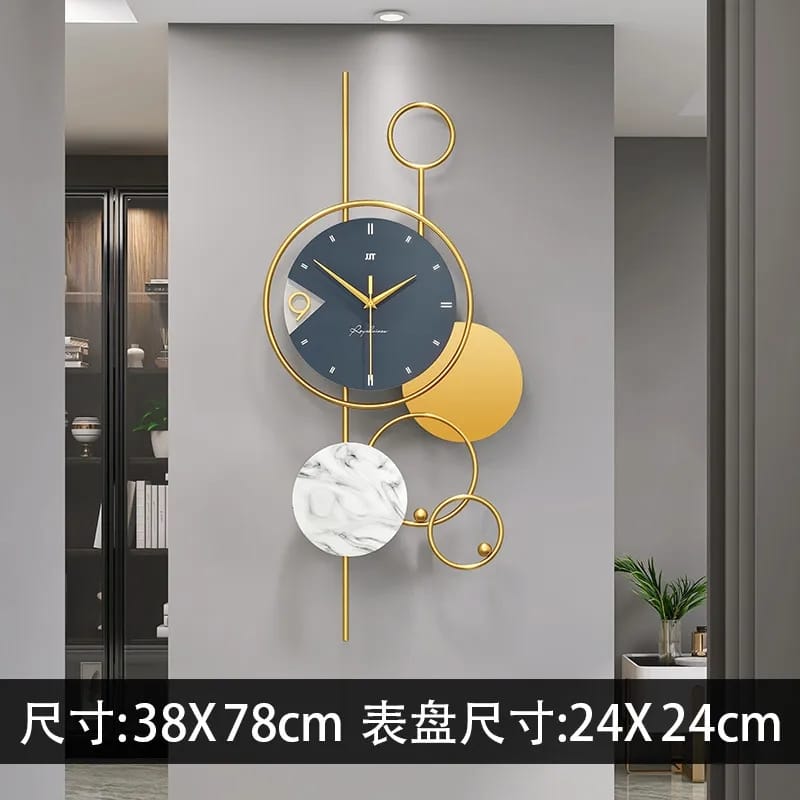 Nordic fashion luxury wall clock