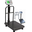 Industrial Platform Scale with Removable Guardrail 