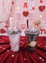 
“A cute Valentine cup for the one who makes your heart sparkle ✨💘”
Highlight:
Valentine is coming 💘
Don’t show up empty-handed 😍
Cute gift ✔️ Affordable ✔️
