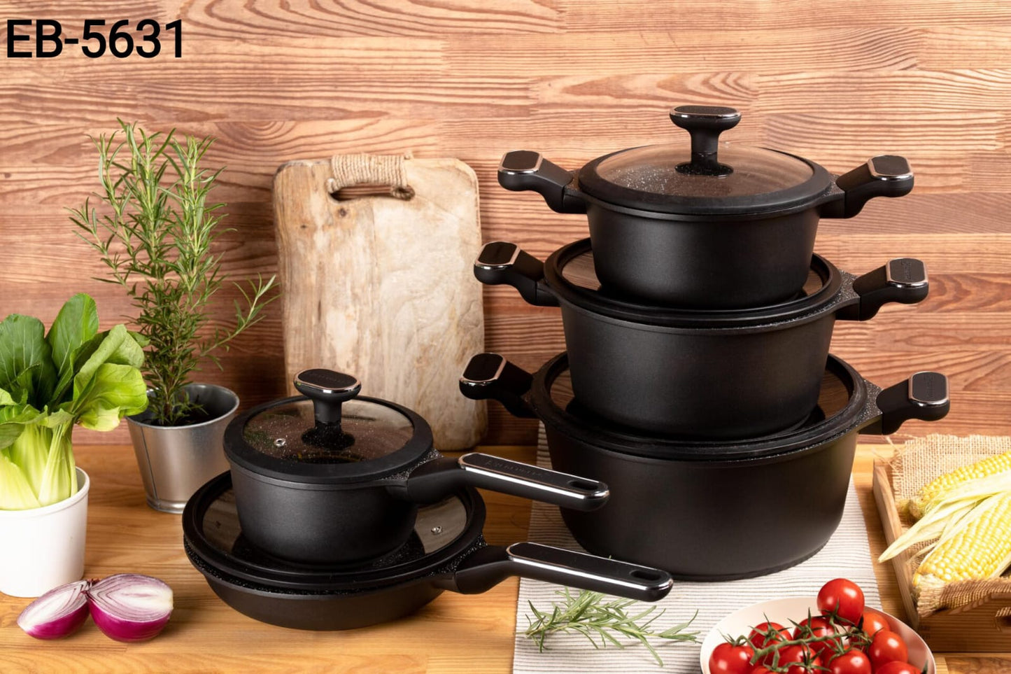 Edenburg cookware set 10pcs