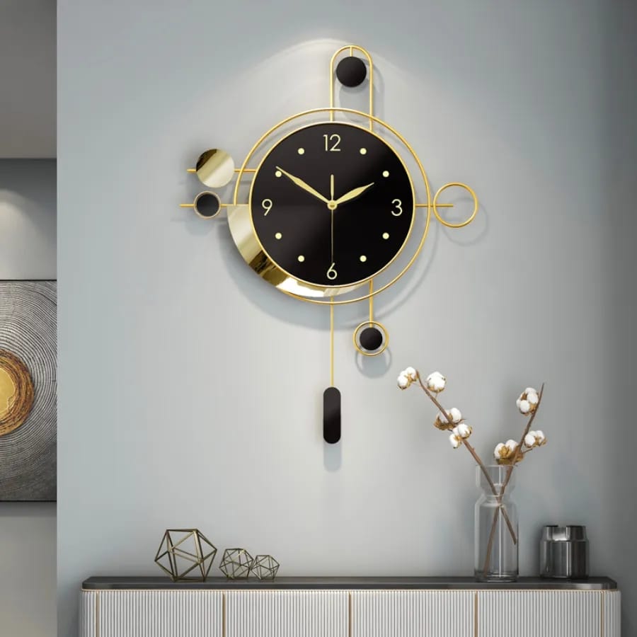 Nordic fashion luxury wall clock