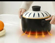 Ceramic Casserole Cooking Pot with Lid – 5 Litres