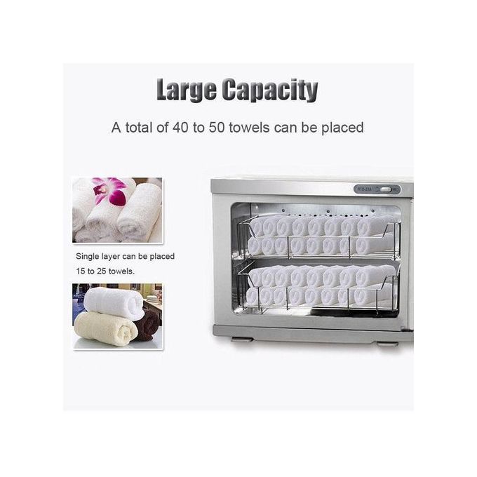 UV Sterilizer Cabinet with Hot Towel Warmer – Spa, Nail & Beauty Salon Use