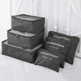 Luggage Travel Organizers Set – 6 Pieces