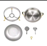 Buffet Round Food Warmer – Chafing Dish-Capacity: 28cm serving size