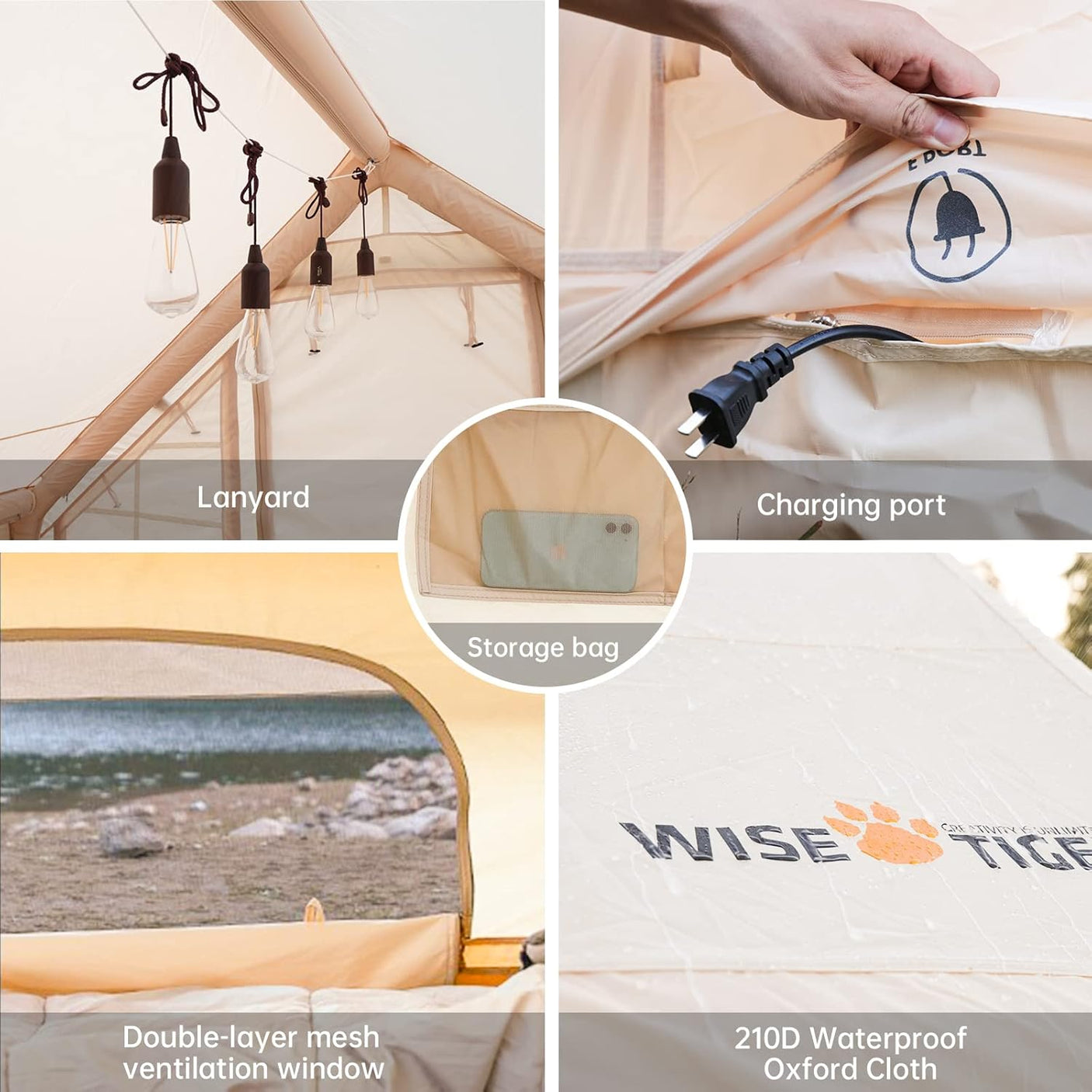 Multi-Purpose Inflatable Cabin Tent