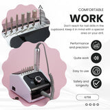Electric Nail Drill Machine 50W with Foot Pedal – Professional Manicure and Pedicure Set