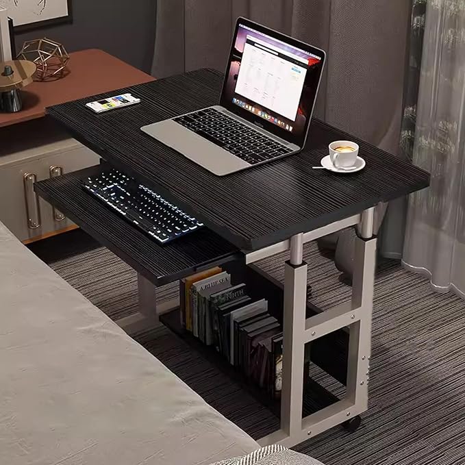 Portable Desk, Mobile Height Adjustable Table