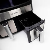 Oil-Free Air Fryer – Double Basket, Large Capacity 8L