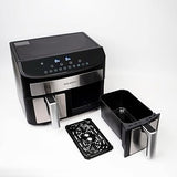 Oil-Free Air Fryer – Double Basket, Large Capacity 8L