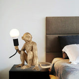 Resin Monkey Desk Lamp