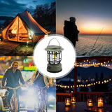 Outdoor Camping Lantern – Vintage Rechargeable Tent Light