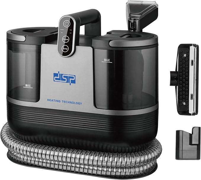 DSP 3-in-1 Spot & Steam Cleaner — 1200W Instant Heat, 900ml Tank