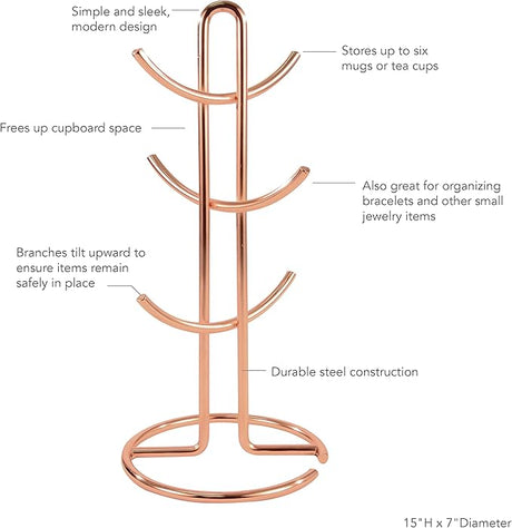 gold heavy duty metallic cup holder 