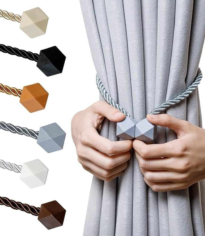 Magnetic Curtain tie Holders