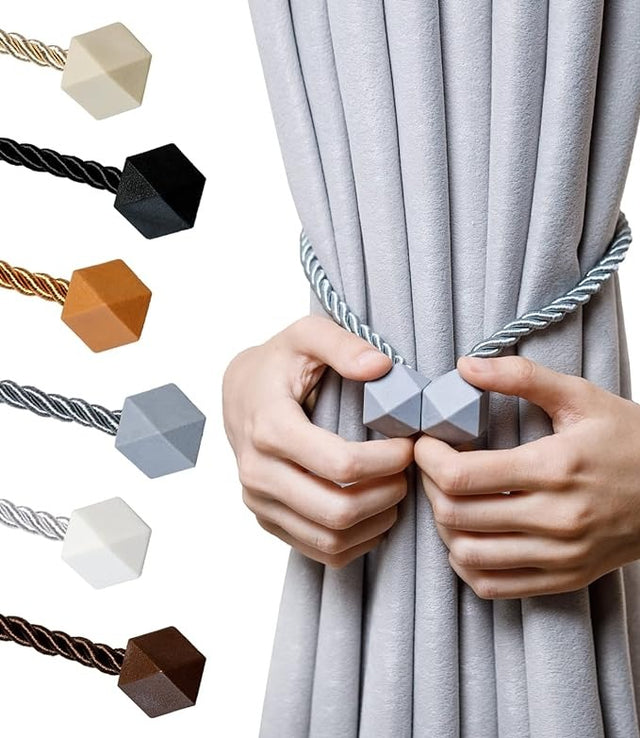 Magnetic Curtain tie Holders