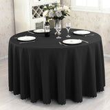 Round Polyester Tablecloth – 320cm Wedding & Event Table Cover