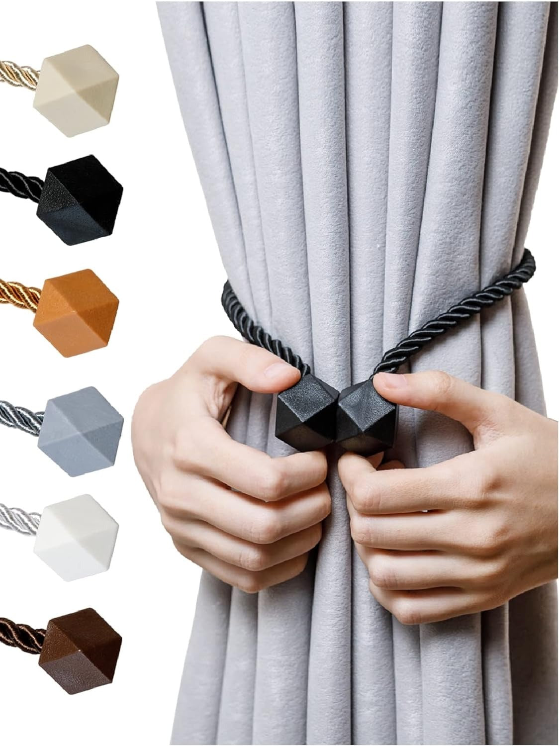 Magnetic Curtain tie Holders