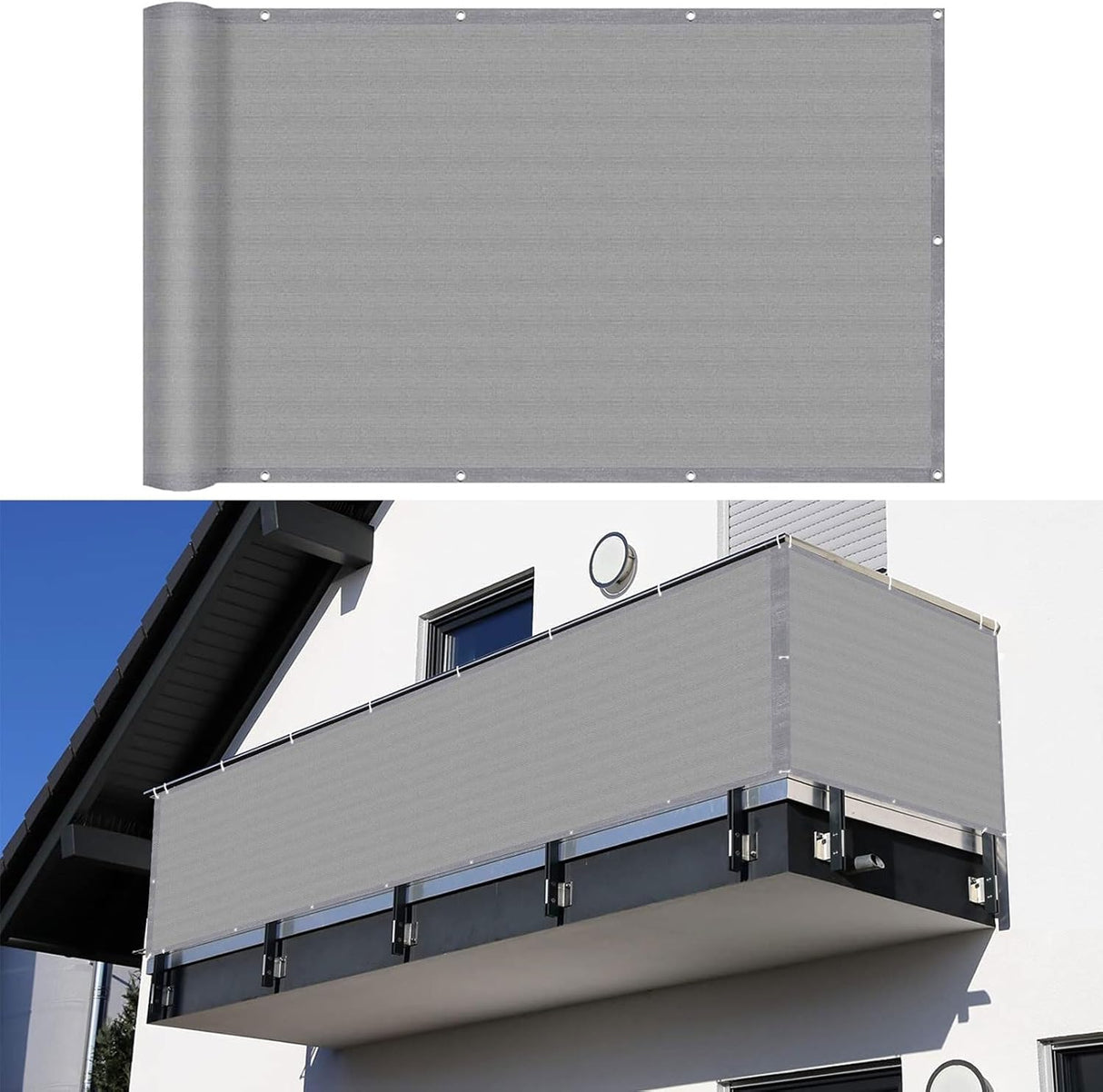 Balcony Privacy Shield Size: 5m × 1m