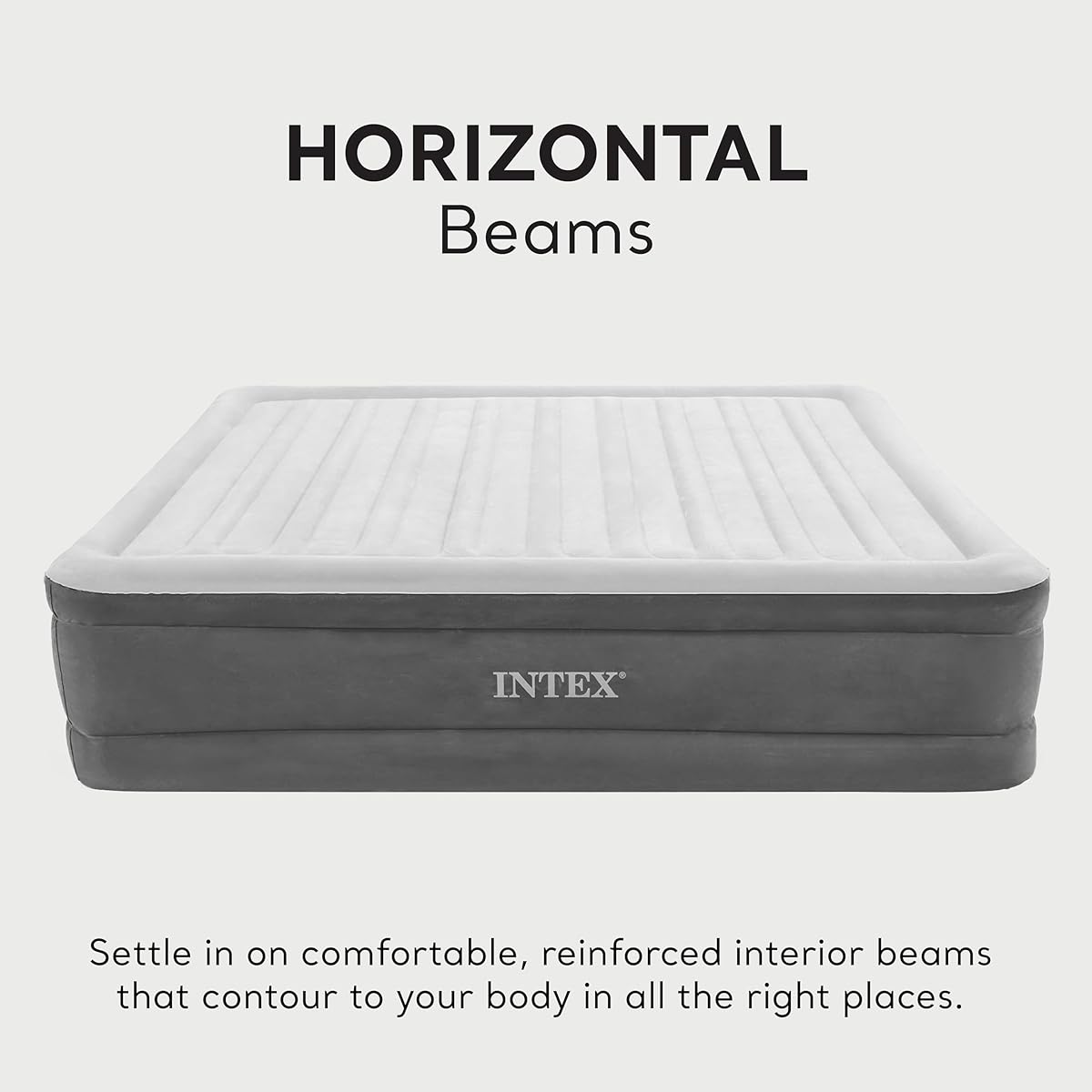 Comfort-Rise FiberTech Inflatable Bed with Built-in Pump 6×6