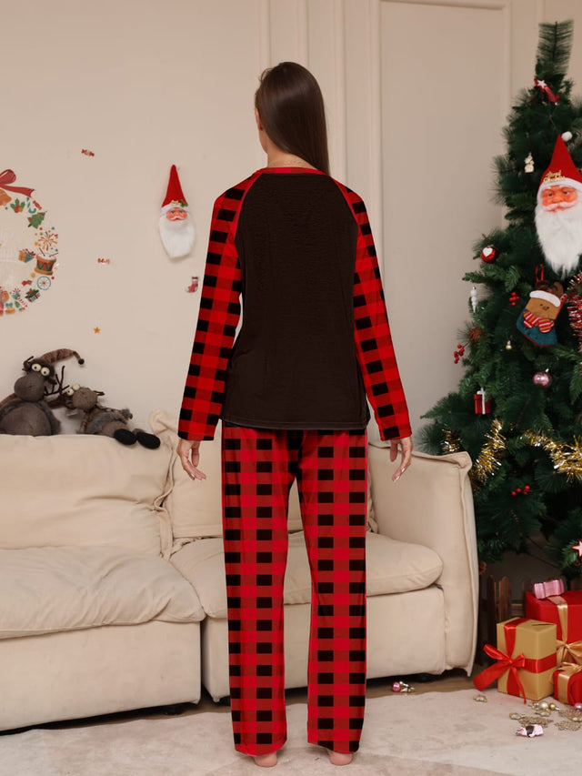 Christmas Pajamas Outfit for Adults (Top + Pant Set) for adults
