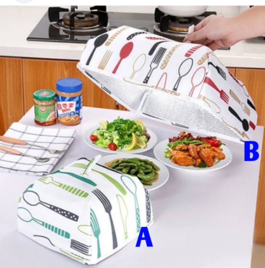 Foldable Re-usable food cover