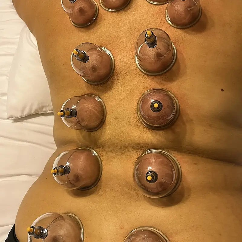 Suction Vacuum Cupping Therapy Set with Manual Pump 18pcs