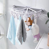 Foldable Clothes Hanger /Multipupose clothe Drying Rack 24 Clip