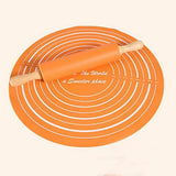 Silicone Baking Mat with  Rolling Pin