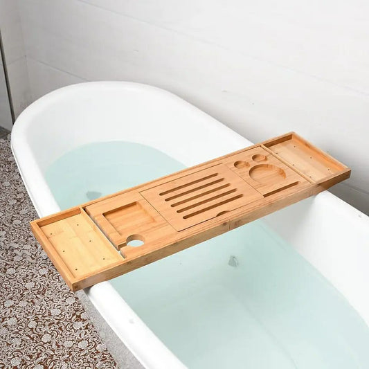 WOODEN BATHTUB tray//organiser