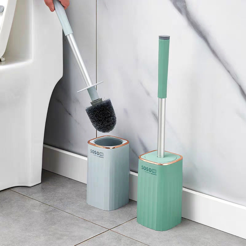High-Quality Wall-Mounted Toilet Brush Set with Holder