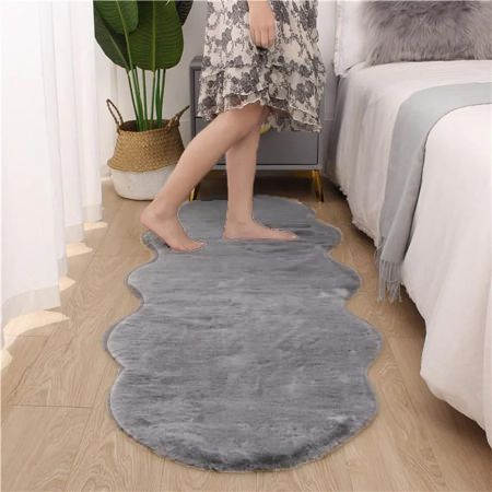 Ultra Soft Rabbit Fur Carpet