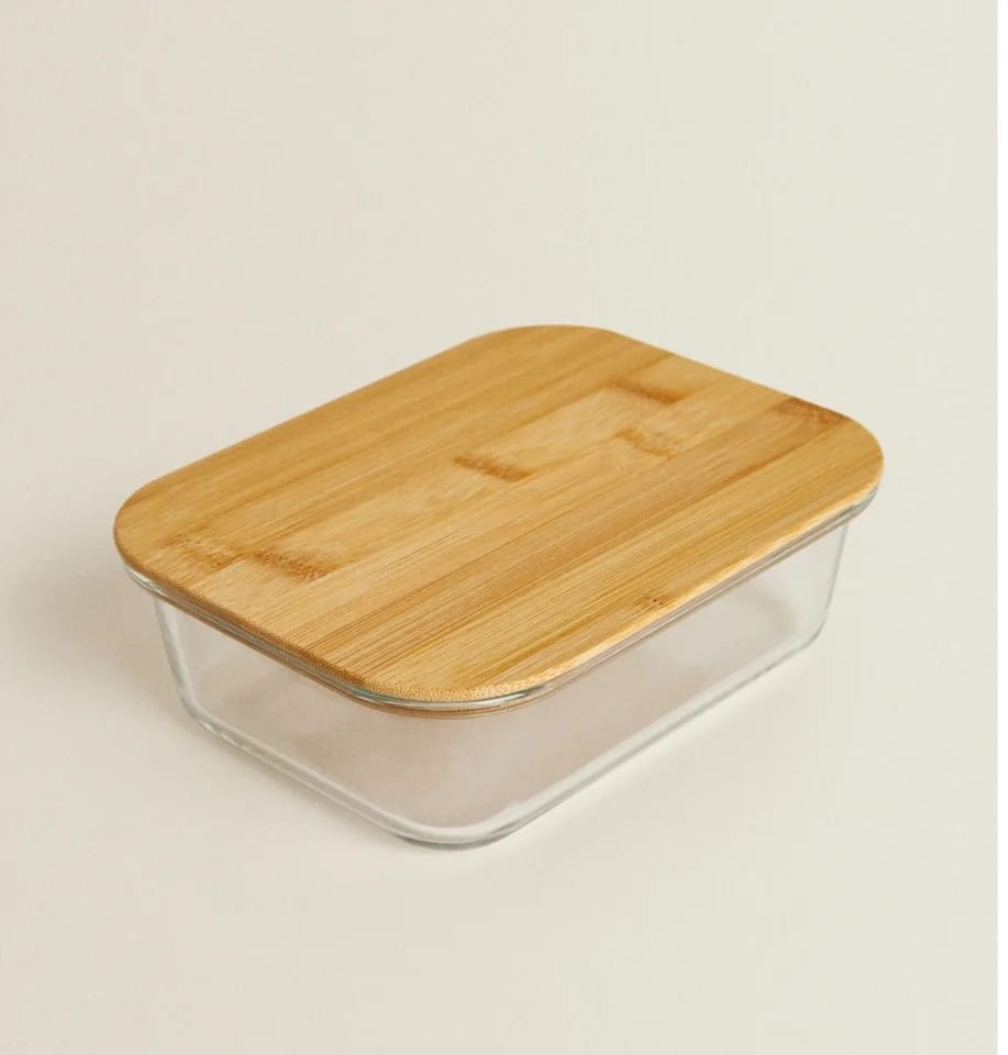 Bamboo snack box