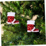 Christmas Tree Baubles Boot Ornaments (3pcs)