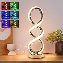 Modern Spiral Design LED Table Lamp