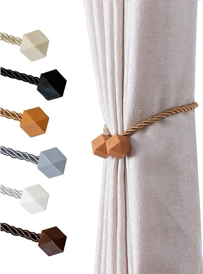 Magnetic Curtain tie Holders