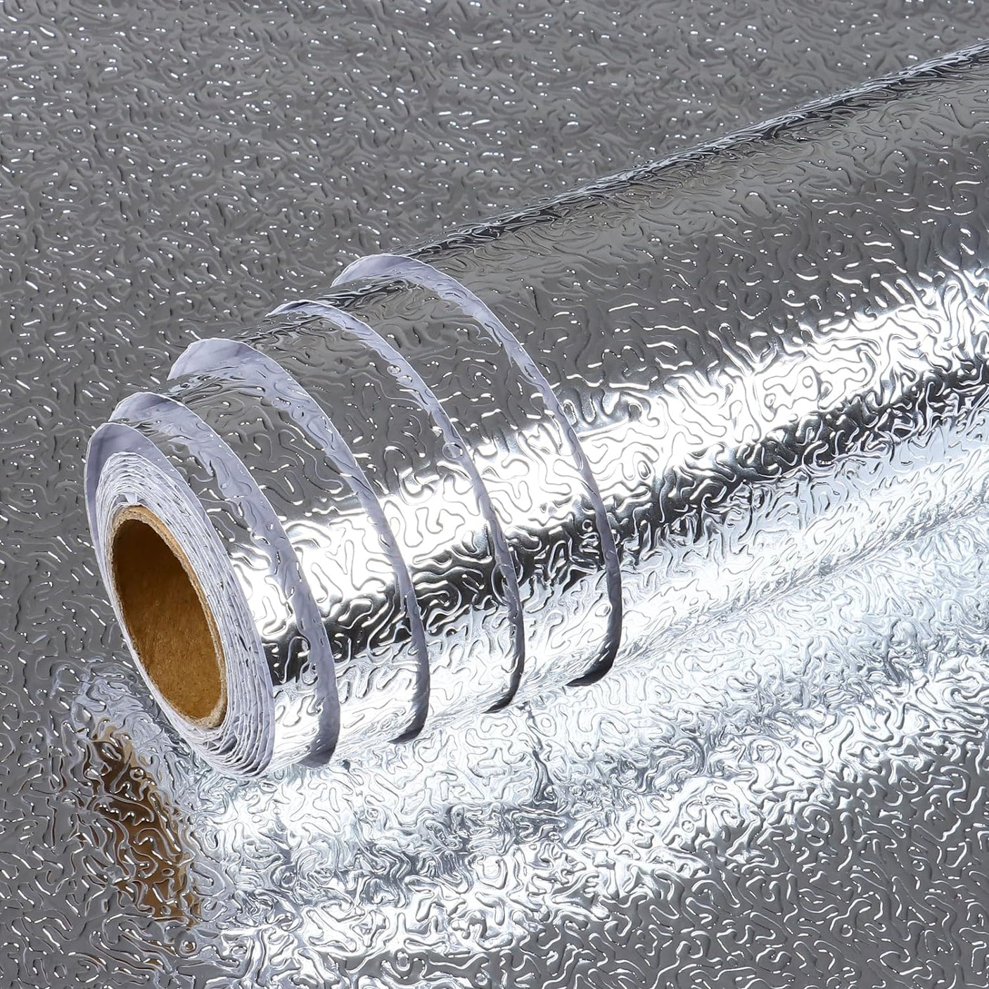 Gold/silver Aluminium Foil /Kitchen table top liner