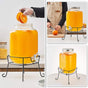 Beverage Drink Dispenser Metal Stand
