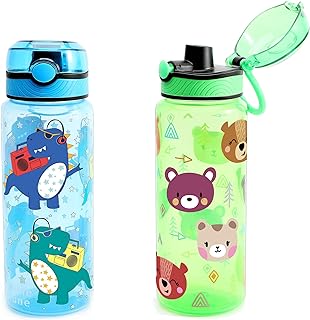 Kids Water Sippy Leakproof Water Bottles 500ml