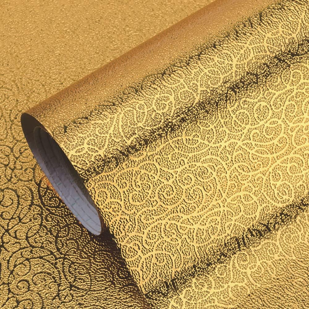 Gold Aluminium Foil /Kitchen table top liner