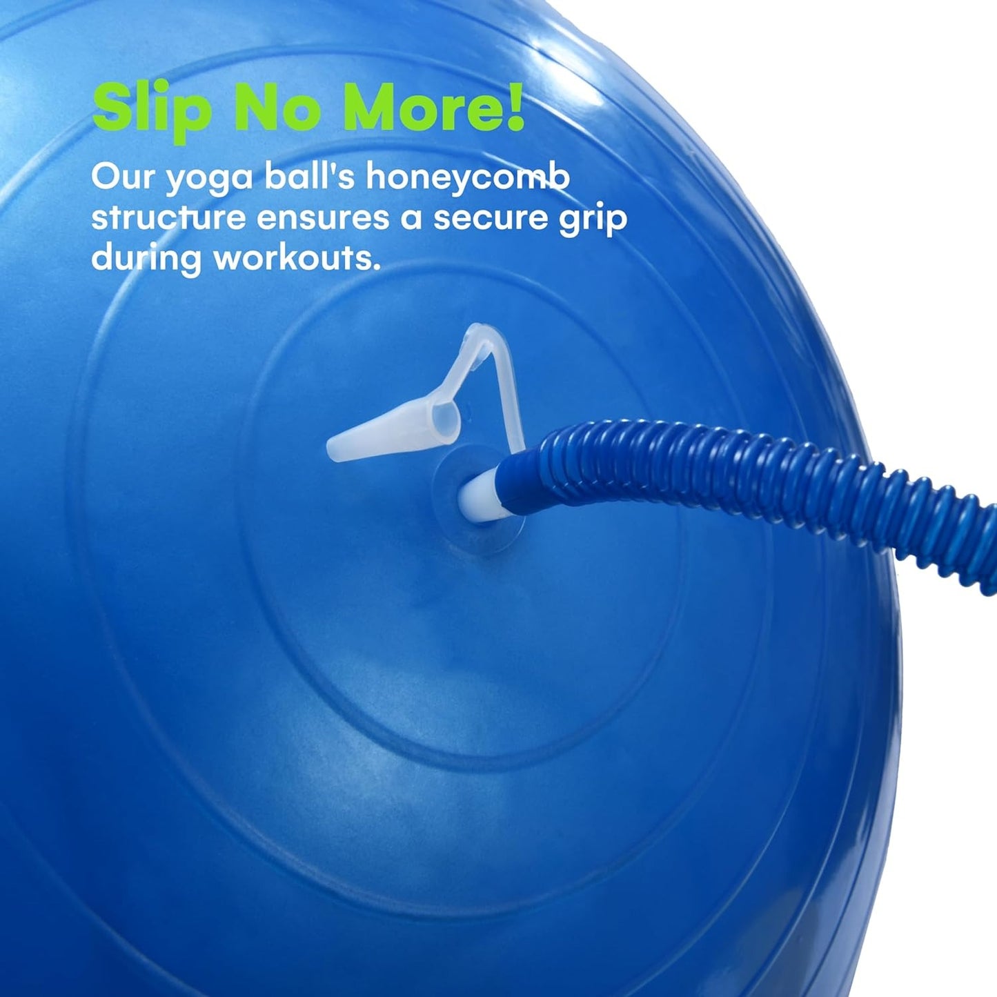 Anti-burst Yoga Ball for Physical Fitness Exercises PLUS A FREE PUMP