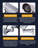 Dummy Wireless Camera Plastic Fake CCTV Camera