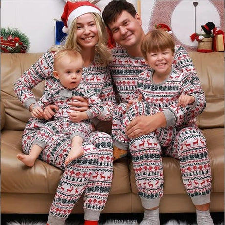 UNISEX Family Matching Christmas Pajamas – Adults small to 3 xl