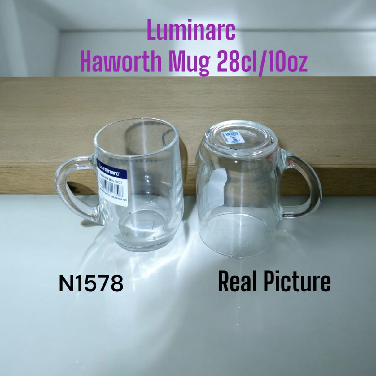 Luminarc Haworth Mug 28cl/10oz