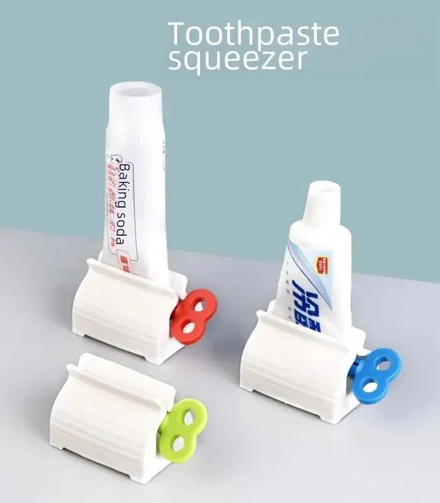 Roll up toothpaste squeezer