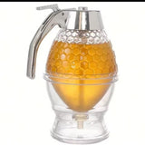 Acrylic honey dispenser