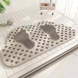 Cloud-shape Anti-Slip Bathroom Mat — 40×70 cm